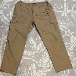 5.11 Tactical Men's Khaki Cargo Pants - Multiple Utility Pockets
